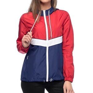 [Zine] Red White & Blue Windbreaker - Size M